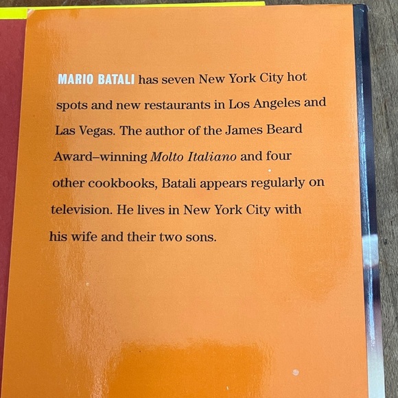 Mario Batali Italian Grill Cookbook hardcover - Picture 4 of 16